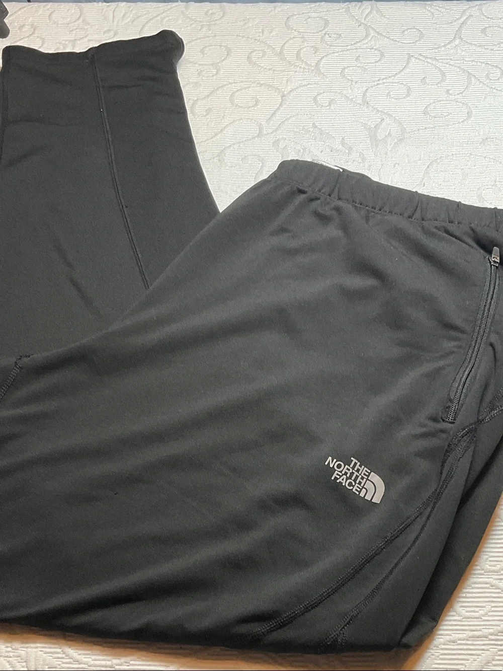 The North Face Black Athletic Base layer/track pant. XL.